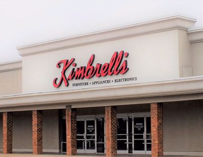 Entrance to Kimbrells  in Fayetteville, NC Bragg Blvd