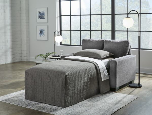 Picture of Rannis - Pewter Twin Sleeper Sofa