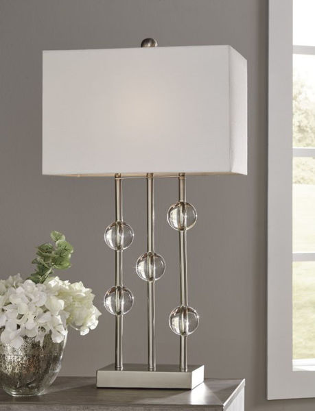 Picture of Jaala Clear/Silver Table Lamp