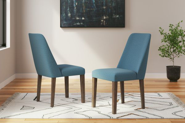 Picture of Lyncott Blue Dining Chair