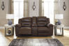 Picture of Stoneland - Chocolate Reclining Sofa