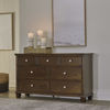 Picture of Danabrin - Brown Dresser/Mirror