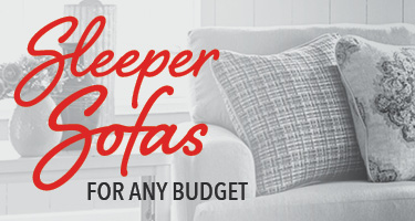 Sleeper sofas for any budget